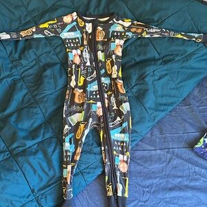 Little Sleepies Musical print Zippy Pajamas